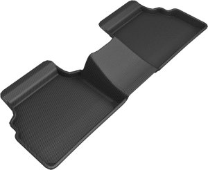 Kia K5 Floor Mats - Rear - 3D MAXpider - Kagu Series - Black - `20-`27